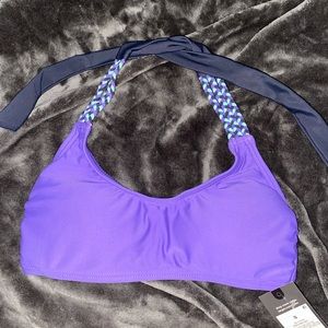 BIKINI PURPLE TOP ONLY
